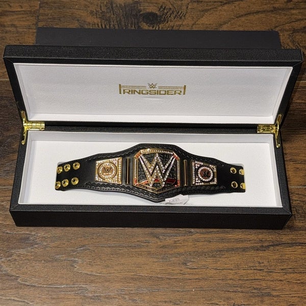 WWE World Heavyweight Championship Mini Replica Ringsider Belt With Display Box