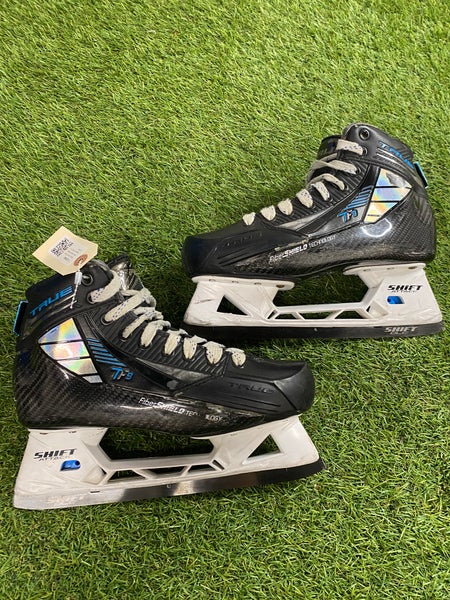 True TF9 Hockey Goalie Skates | Senior 7.5 (Regular)