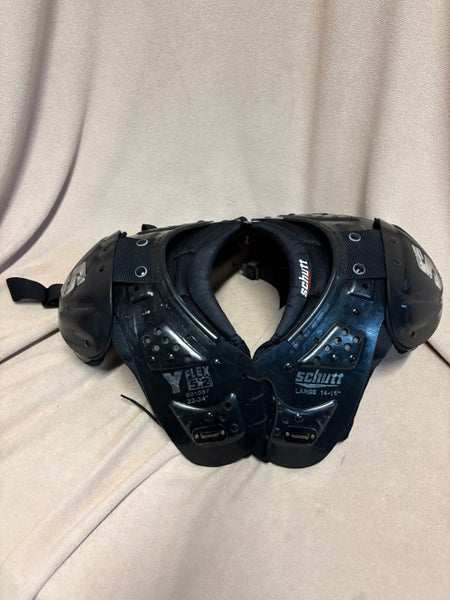 Large Youth Schutt Y Flex 5.2 Shoulder Pads (Used)