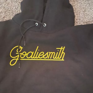Goaliesmith Black Men's XXL Champion Sweatshirt (Used)