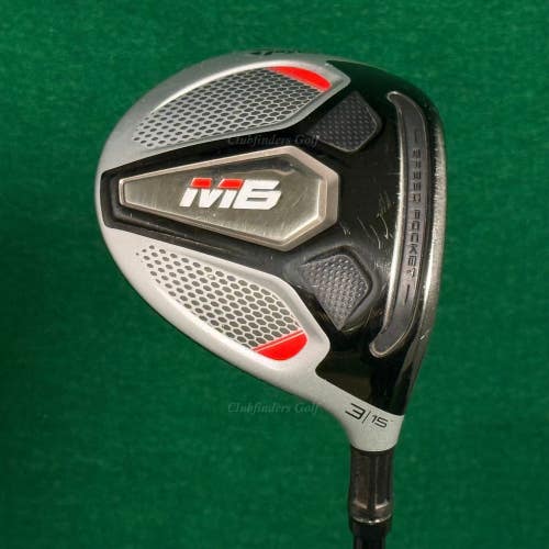 TaylorMade M6 15 Fairway Wood 3 HZRDUS Smoke RDX 6.5 70g Extra Stiff