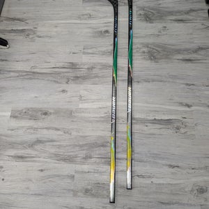 (2-Pack) New Senior LH Bauer Flylite Pro Stock, 82 Flex, BENN Curve (similar to P90TM)