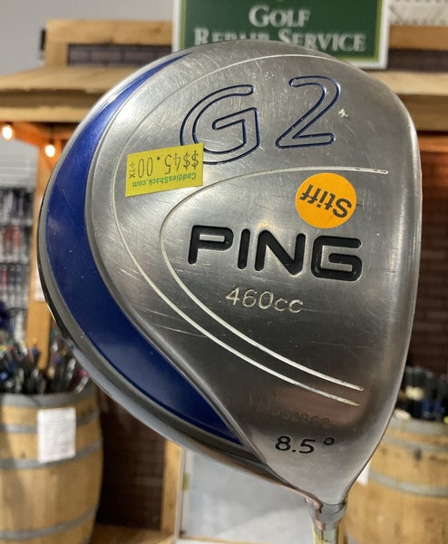 Ping G2 460cc 8.5 Driver 45" ALDILA NV 65 Stiff Flex Graphite Shaft RH USED