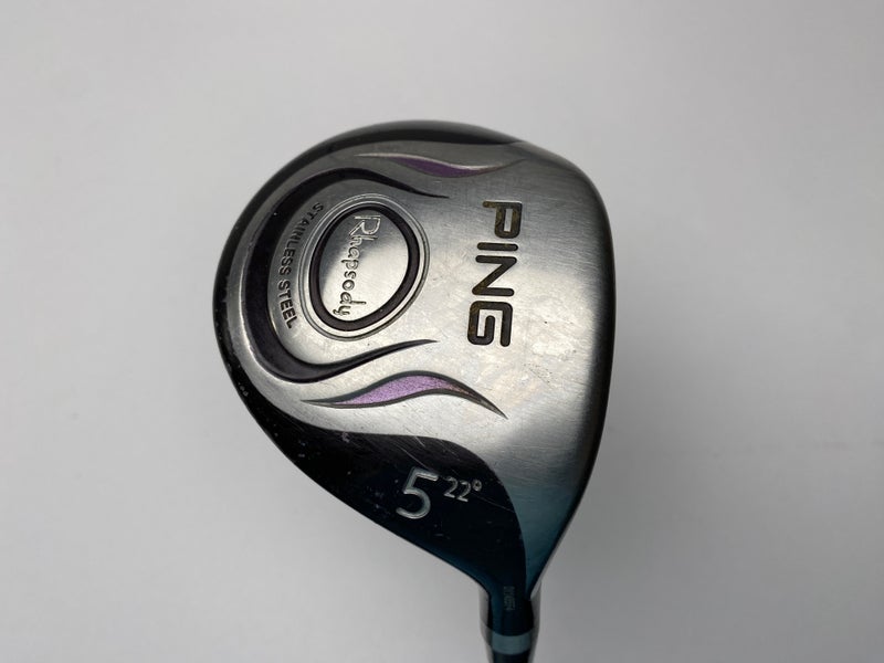 Ping Rhapsody 5 Fairway Wood 22* ULT 129 Ultra Light Ladies Graphite Womens RH