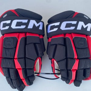 CCM HGCL Crazy Light Pro Stock Hockey Gloves 15" Blackhawks JONES 8439