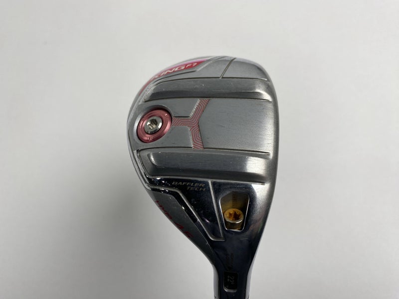 Cobra King F7 4-5 Hybrid 22* Fujikura Pro 60g Ladies Graphite Womens RH
