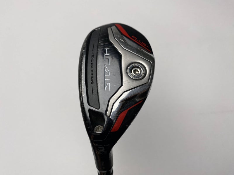 TaylorMade Stealth Plus Rescue 3 Hybrid 19.5* ProForce V2 85F4 Stiff LH Midsize