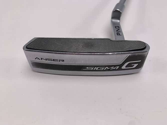 Ping Sigma G Anser Putter 35" SuperStroke Pistol GT 2.0 Black Dot Mens RH