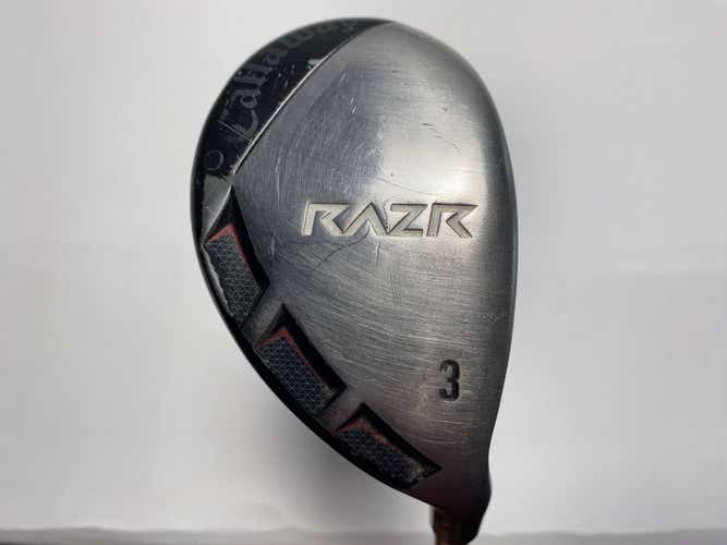 Callaway Razr X 3 Hybrid 21* 60g Stiff Graphite Mens RH