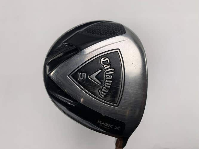 Callaway Razr X Black 5 Fairway Wood 18* 50g Ladies Graphite Womens RH