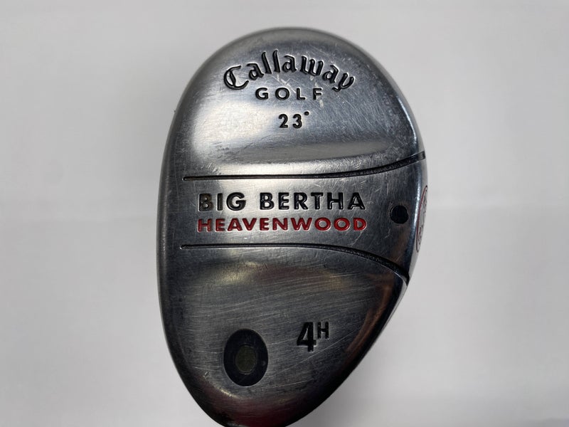 Callaway Big Bertha Heavenwood 4 Hybrid 23* RCH 75w Regular Graphite Mens LH