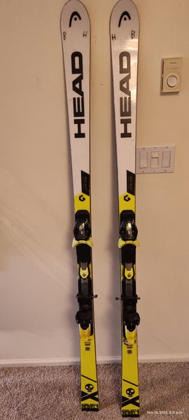 Unisex Racing 173 cm HEAD World Cup Rebels i.GS RD Skis (Used)