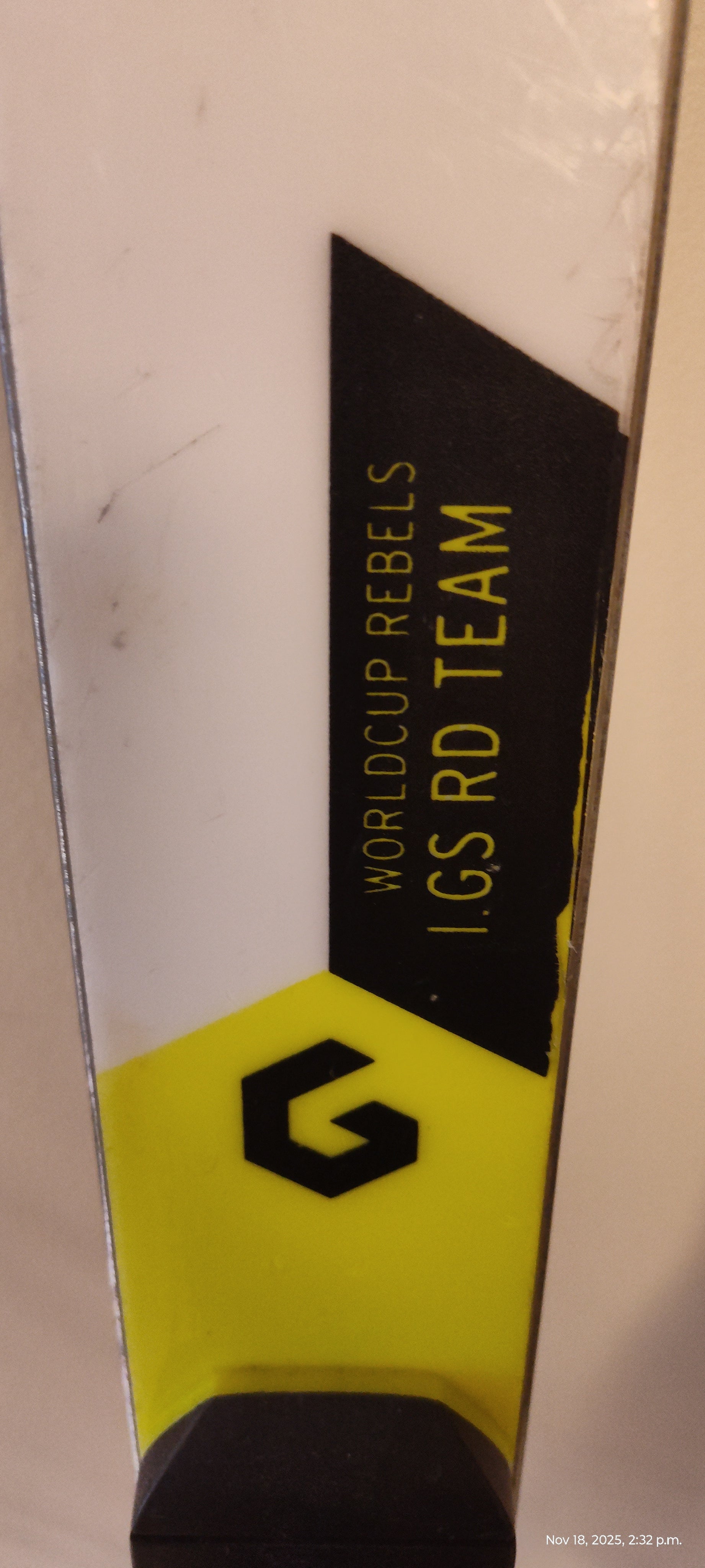 Unisex Racing 173 cm HEAD World Cup Rebels i.GS RD Skis (Used