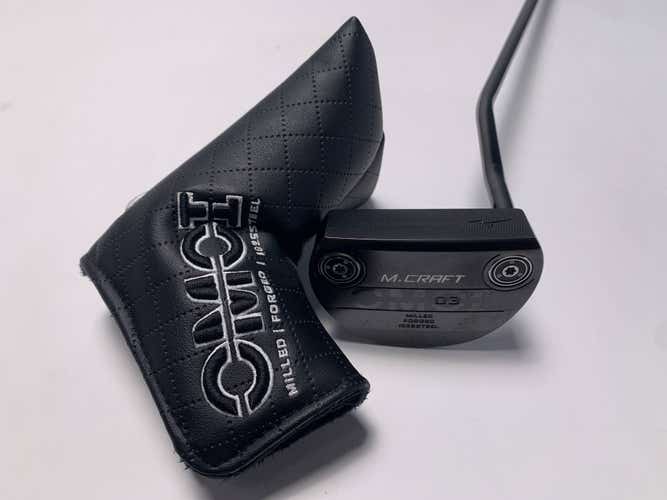 Mizuno OMOI Type III Black Putter 34.5" Mens RH W/HC