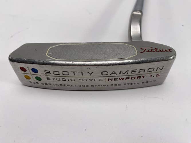 Scotty Cameron Studio Style Newport 1.5 Putter 35" Mens RH