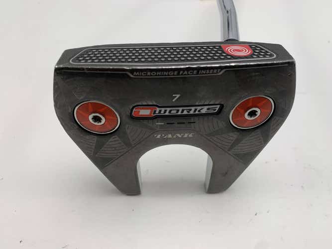Odyssey O-Works Black 7 Tank Putter 35" SuperStroke Tour 2.0 Mens RH