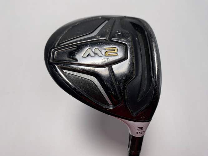 TaylorMade M2 3 Fairway Wood 15* Hand Crafted EvenFlow 6.5 75g Extra Stiff RH