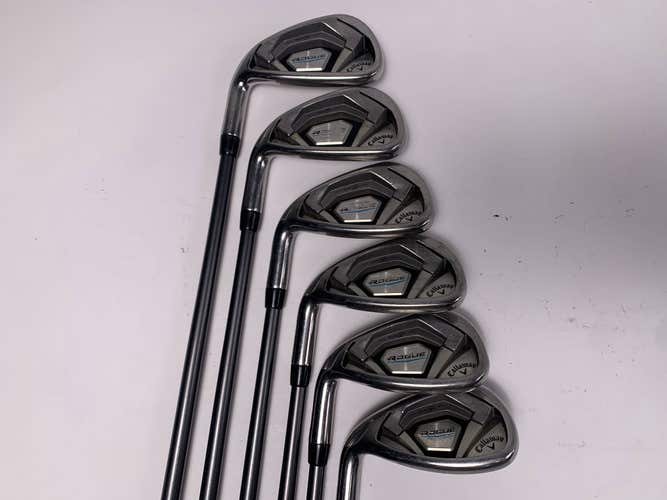 Callaway Rogue Iron Set 6-PW+GW Aldila Synergy Regular Graphite Mens LH