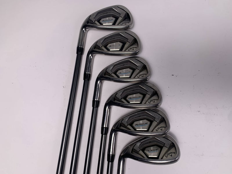 Callaway Rogue Iron Set 6-PW+GW Aldila Synergy Regular Graphite Mens LH