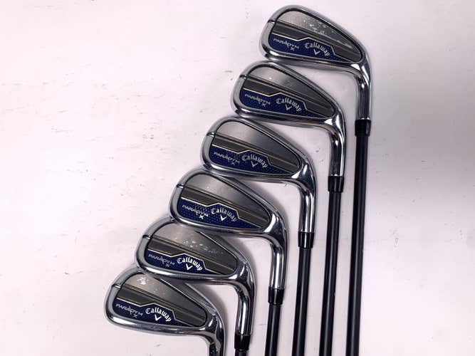Callaway Paradym X Iron Set 6-PW+GW Fujikura Axiom R2 Velocore 75g Senior RH