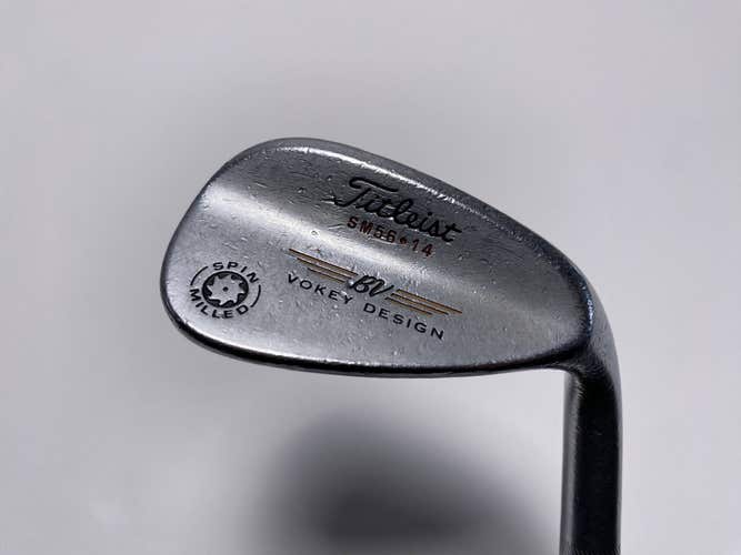 Titleist Vokey Spin Milled Chrome 2009 Sand Wedge SW 56* 14 Wedge Steel Mens RH