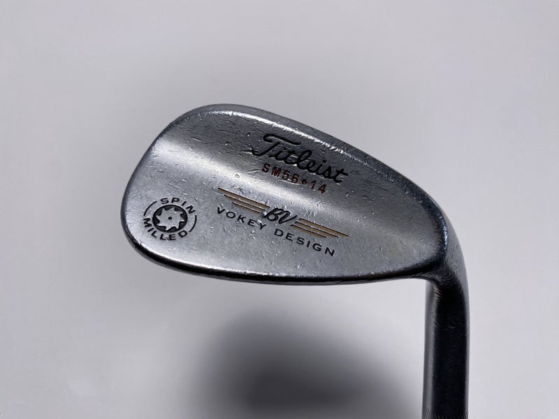 Titleist Vokey Spin Milled Chrome 2009 Sand Wedge SW 56* 14 Wedge Steel Mens RH