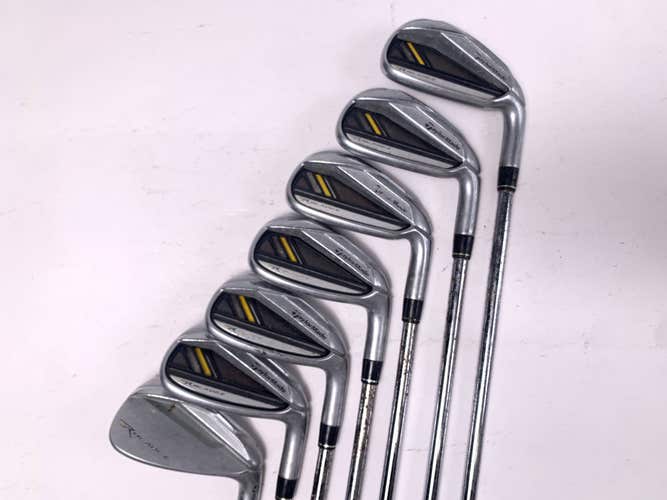 TaylorMade RocketBladez Iron Set 5-PW+GW KBS 90g Regular Steel Mens RH