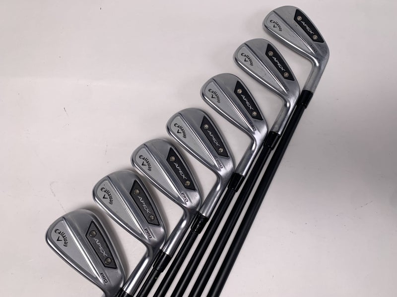 Callaway Apex Pro 24 Iron Set 4-PW KBS Tour Graphite Iron TGi 100g XStiff RH