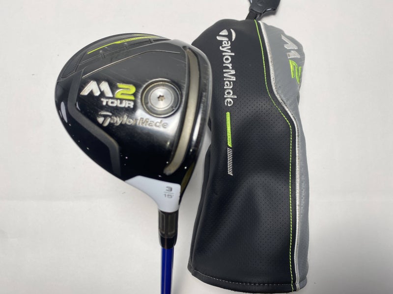 TaylorMade M2 Tour 3 Fairway Wood 15* Graphite Design Tour AD BB-7s Stiff RH HC