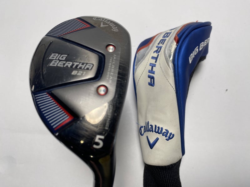 Callaway Big Bertha B21 5 Hybrid 24* RCH 65 65g Senior RH HC Midsize Grip