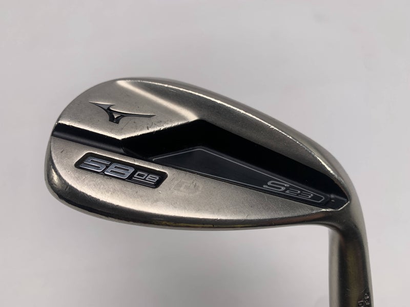 Mizuno S23 Satin Chrome Lob Wedge 58* 8 Project X 5.0 110g Senior Steel Mens RH
