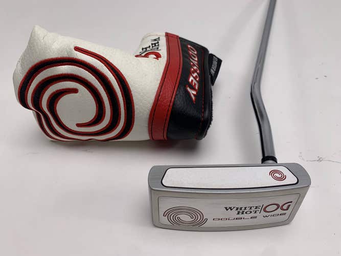 Odyssey White Hot OG 23 Double Wide Putter 34" Mens RH HC NEW