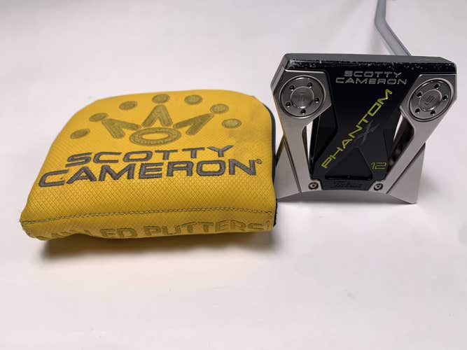 Scotty Cameron Phantom X 12 2019 Putter 33.5" SuperStroke Tour 5.0 Mens RH HC