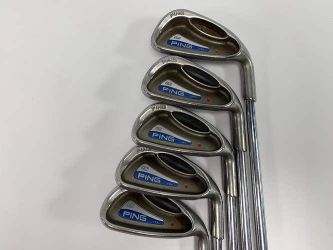 Ping G2 Iron Set 6-PW Red Dot 1* Flat TFC 100 Regular Steel Mens RH