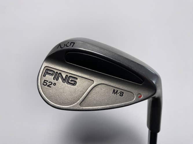 Ping MB Gap Wedge GW 52* Red Dot 1* Flat Wedge Steel Mens RH