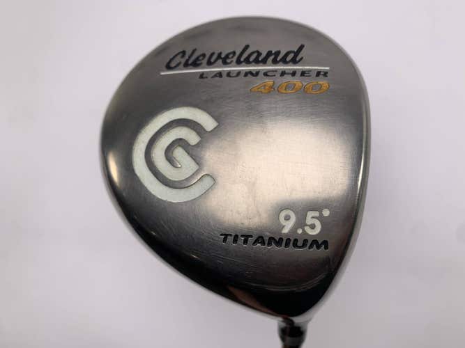 Cleveland Launcher 400 Driver 9.5* Fujikura Launcher Gold Stiff Graphite Mens RH