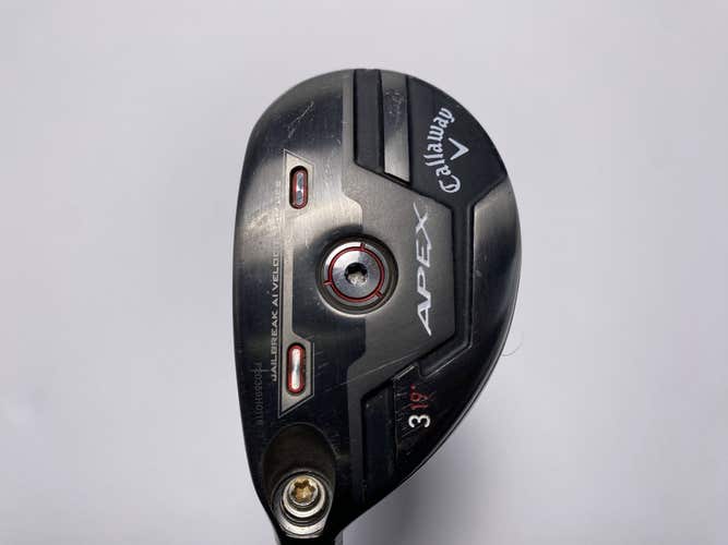 Callaway Apex 3 Hybrid 19* UST Mamiya Recoil 75g Regular Graphite Mens LH