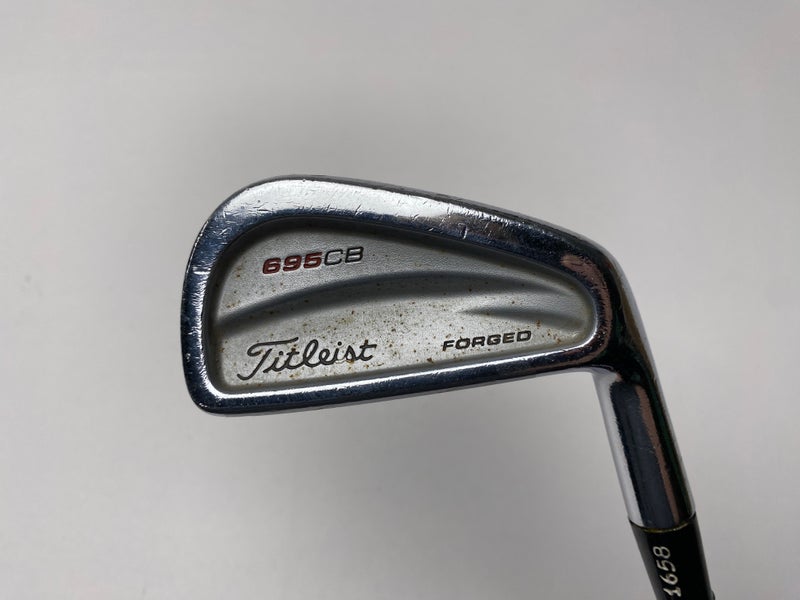 Titleist 695 CB Forged Single 6 Iron Stiff Steel Mens RH