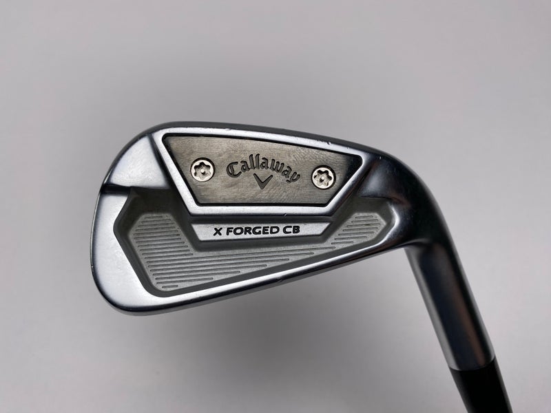 Callaway X Forged CB 21 Single 7 Iron Project X IO 6.0 110g Stiff Steel Mens RH