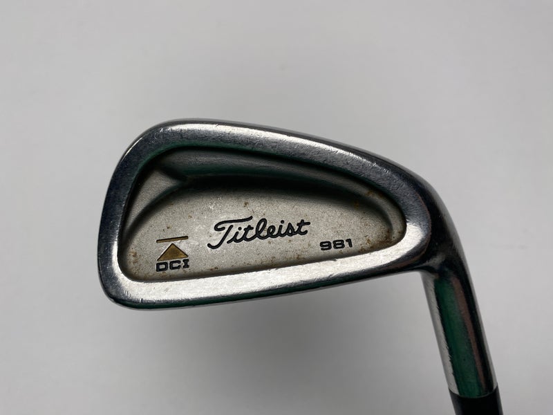 Titleist DCI 981 Single 6 Iron Tri-Spec Regular Steel Mens RH