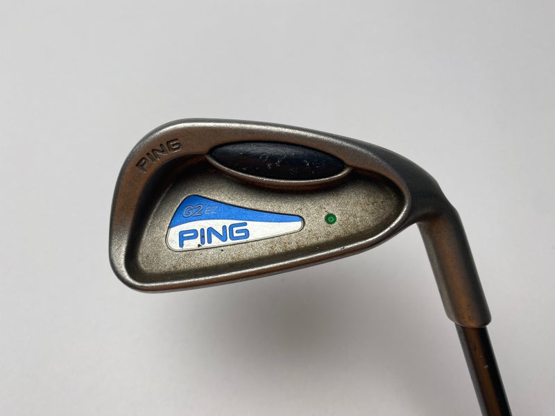 Ping G2 EZ Single 7 Iron Green Dot 2* Up TFC 100 Soft Regular Senior Graphite RH