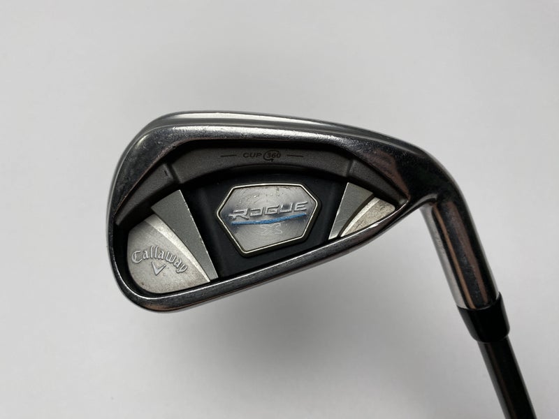 Callaway Rogue X Single 7 Iron Aldila Synergy Senior Graphite RH Midsize Grip