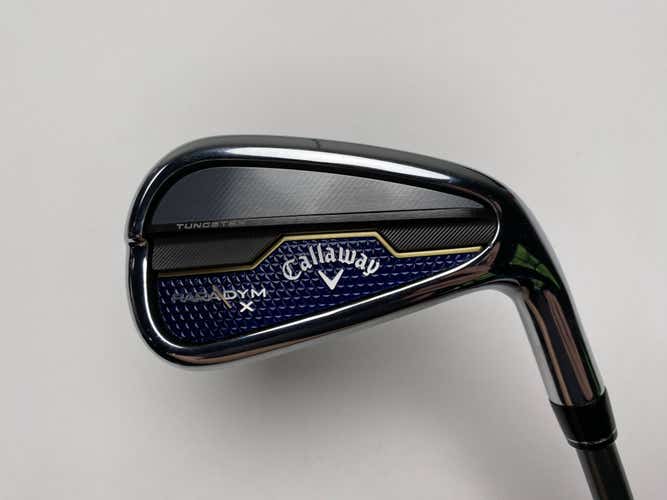 Callaway Paradym X Single 7 Iron Project X HZRDUS 5.5 Regular Graphite Mens RH