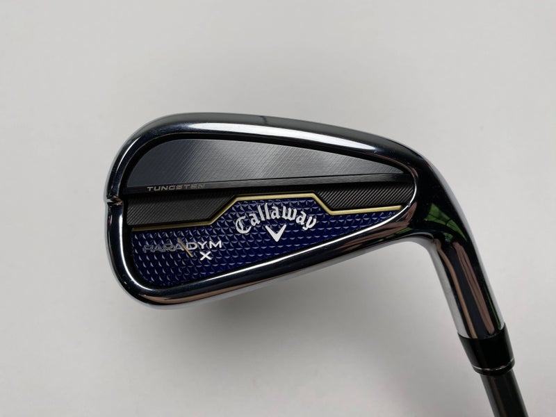 Callaway Paradym X Single 7 Iron Project X HZRDUS 5.5 Regular Graphite Mens RH