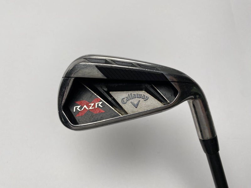 Callaway Razr X Single 6 Iron 1* Up 65g Senior Graphite Mens RH