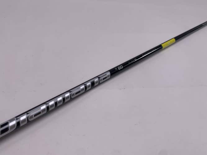Mitsubishi Chemical Diamana S+60 g Stiff Graphite Driver Shaft 44.75"-Taylormade
