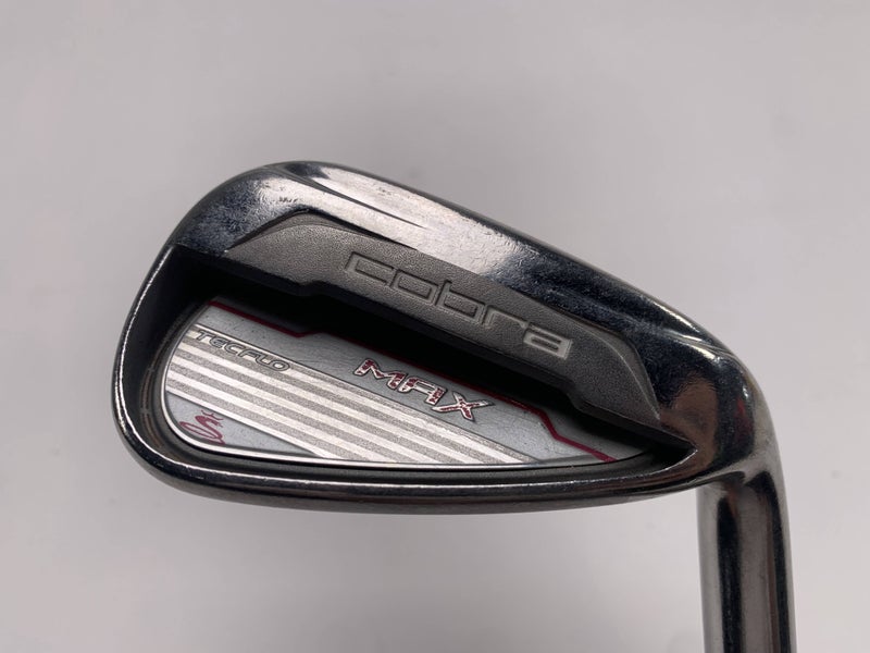 Cobra MAX Single 9 Iron White Tie X4 Ladies Graphite Womens RH Undersize Grip