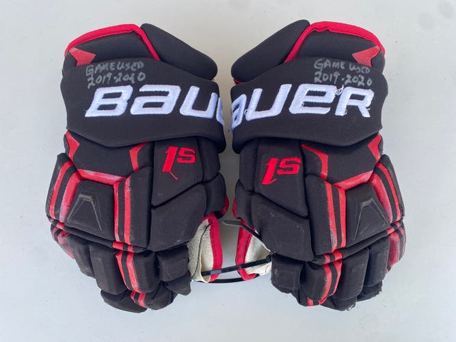 Bauer Supreme 1S Pro Stock Hockey Gloves 13” Blackhawks 8851