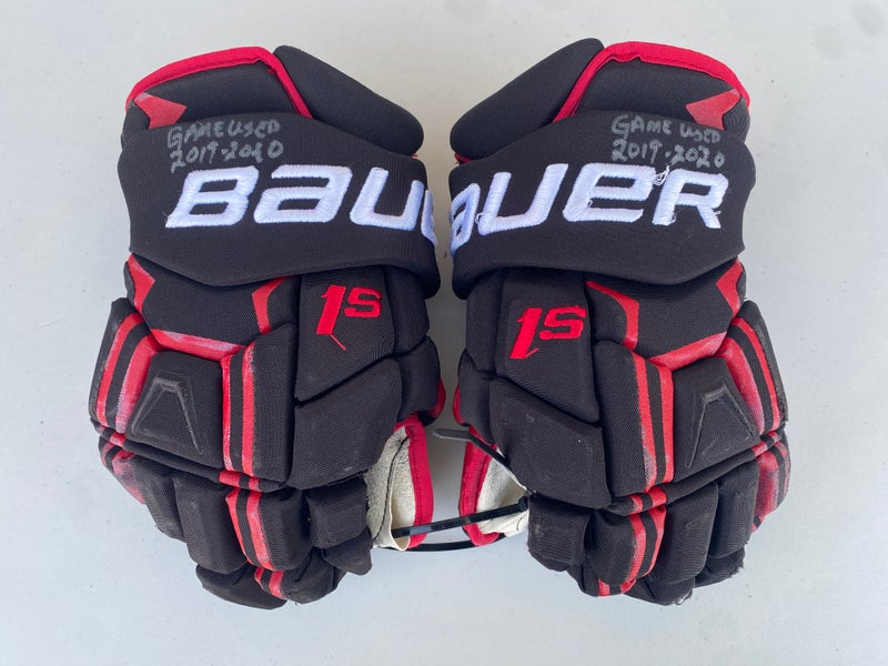 Bauer Supreme 1S Pro Stock Hockey Gloves 13” Blackhawks 8851