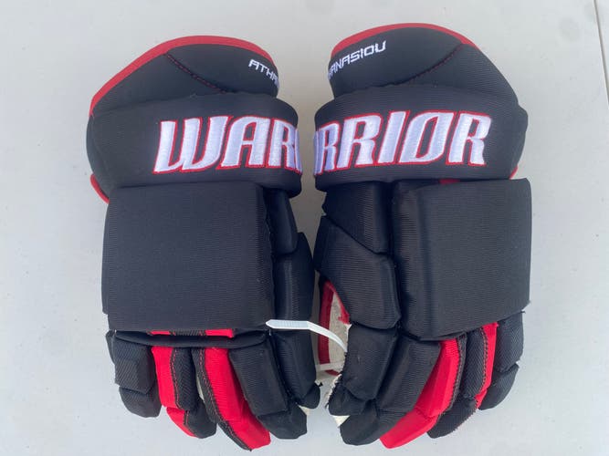 Warrior Alpha Classic 4 Roll PRO Pro Stock 15" Hockey Gloves Blackhawks 9017